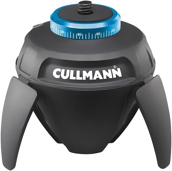 Cullmann 50220 SMARTpano 360 elektronischer Panoramakopf mit IR-Fernbedienung für Kamera/Smartphone