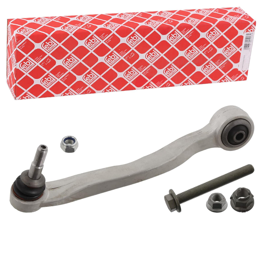 febi bilstein 40361 Querlenker mit Lager, Gelenk und Anbaumaterial, 1 Stück Vorderachse links, Vorde