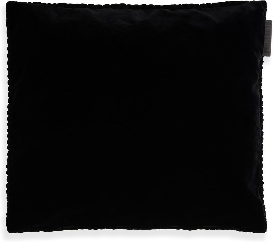 KNIT FACTORY - Vinz Kissen - Schwarz - 50x50 cm 50x50 cm Schwarz, 50x50 cm Schwarz