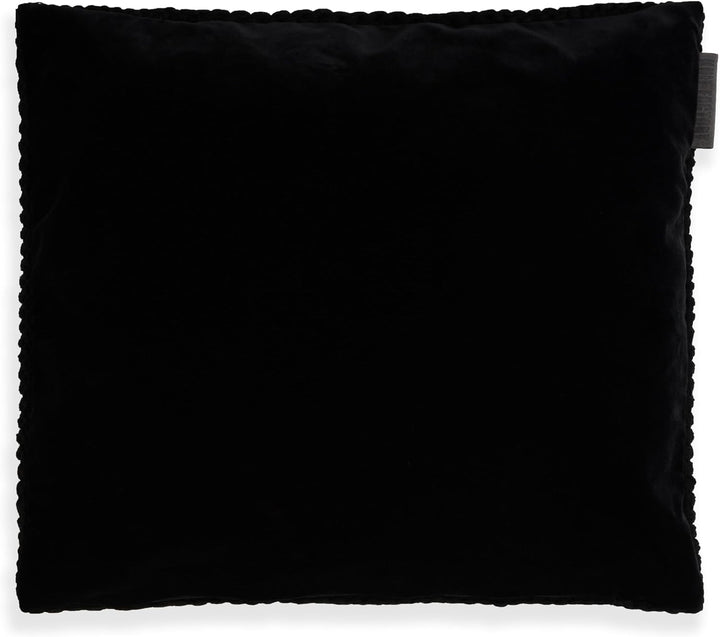 KNIT FACTORY - Vinz Kissen - Schwarz - 50x50 cm 50x50 cm Schwarz, 50x50 cm Schwarz