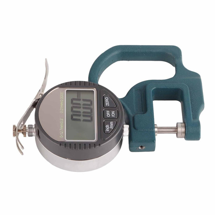 Fafeicy Digitales Dickenmessgerät, Messwerkzeugbereich 0-12,7 mm, 0,01 mm Genauigkeit, zum Messen de