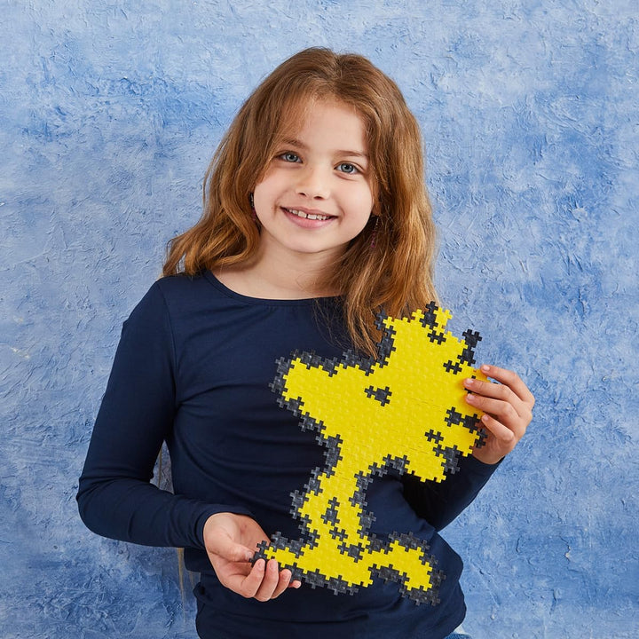 Plus-Plus 4422 Woodstock, Geniales Konstruktionsspielzeug, Kreativ-Bausteine Tube, Puzzle by Numbers