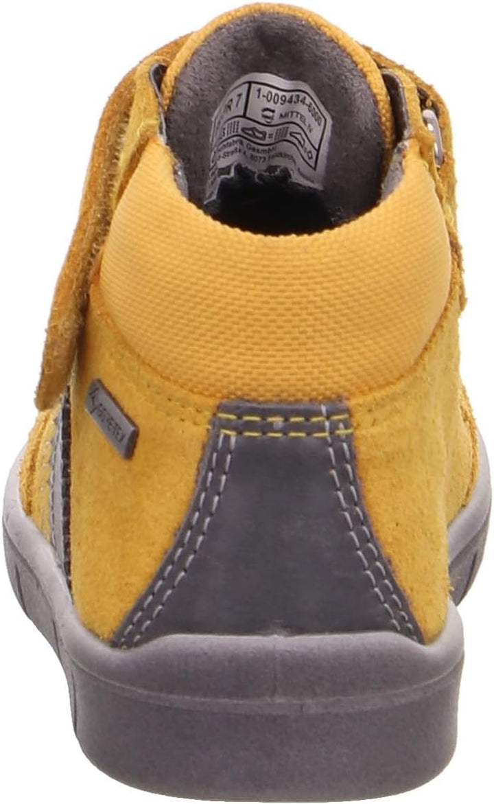 Superfit Baby Jungen ULLI leicht gefütterte Gore-Tex Lauflernschuh 19 EU Gelb Hellgrau 6000, 19 EU G