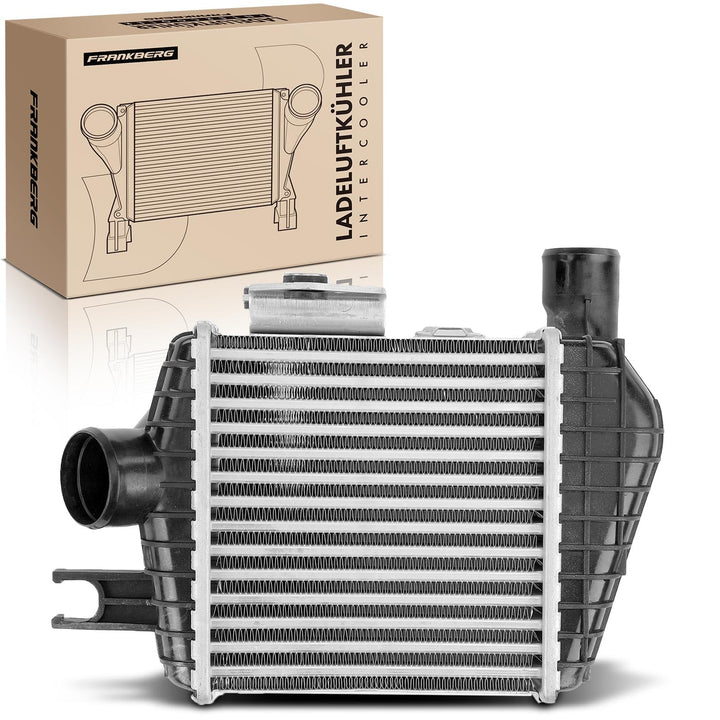 Frankberg Ladeluftkühler Turbokühler Kompatibel mit Tucson JM 2.0L 2004-2010 Sportage JE KM 2.0L 200