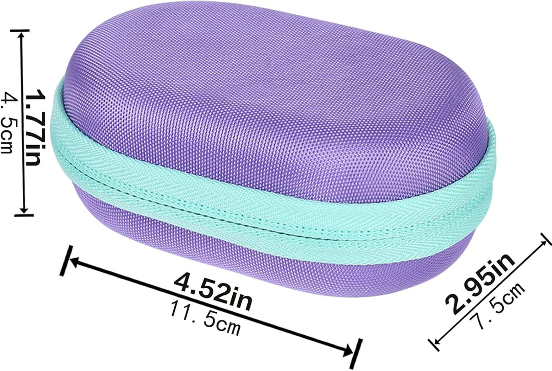 co2CREA Case Harte Reiseschutzhülle Etui Tasche für Logitech Pebble Mouse 2 M350s /M350 Pebble/Logit