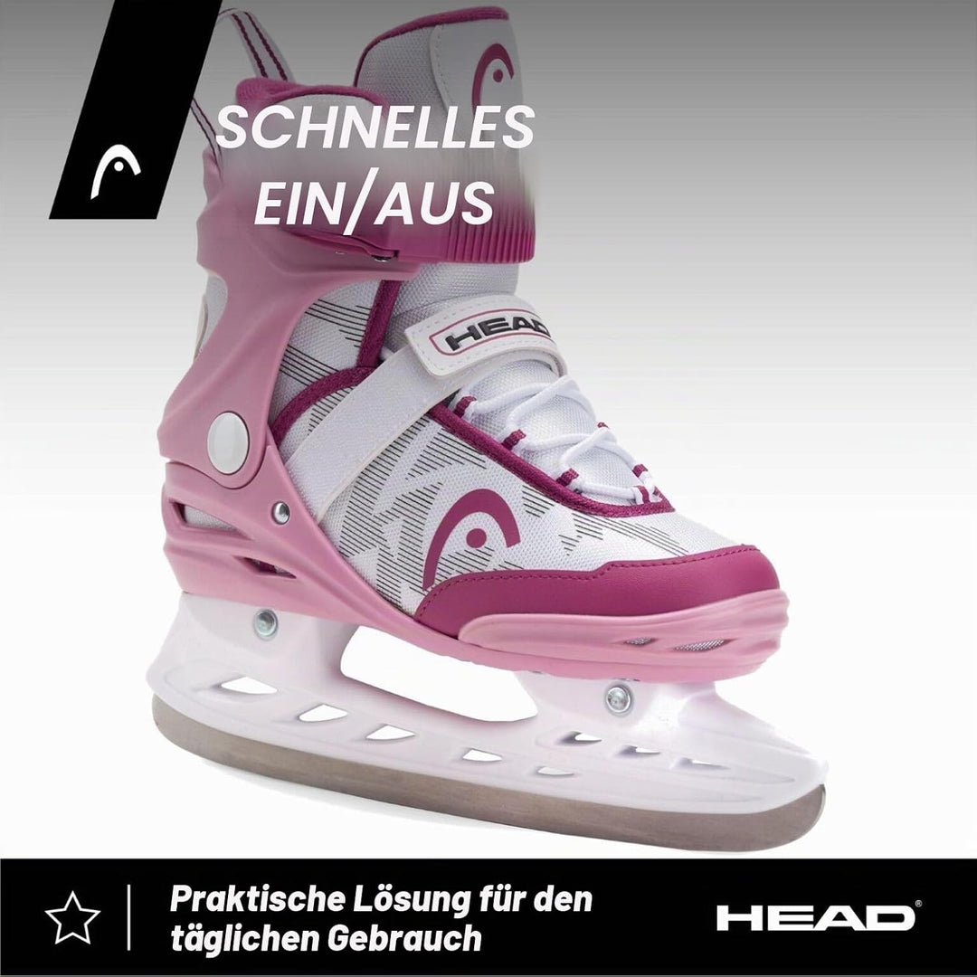 Head Icebreaker Freizeit-Schlittschuhe – für Anfänger und Fortgeschrittene, rostfreie Stahlkufen, Sc