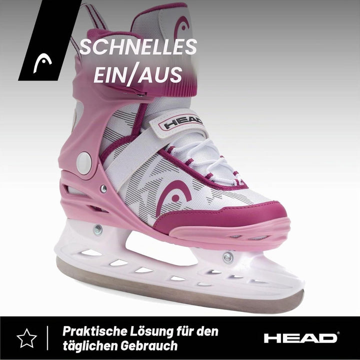 Head Icebreaker Freizeit-Schlittschuhe – für Anfänger und Fortgeschrittene, rostfreie Stahlkufen, Sc