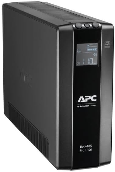 APC by Schneider Electric Back UPS PRO - BR1300MI - UPS 1300VA Leistung - MI modell (8 IEC Outlets,