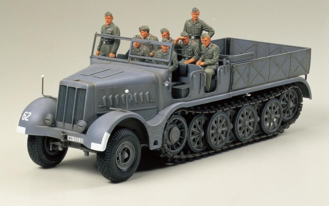 Tamiya 300035239 - 1:35 WWII Sonderkraftfahrzeug 9 Famo Halbkette, 18 ton (8)