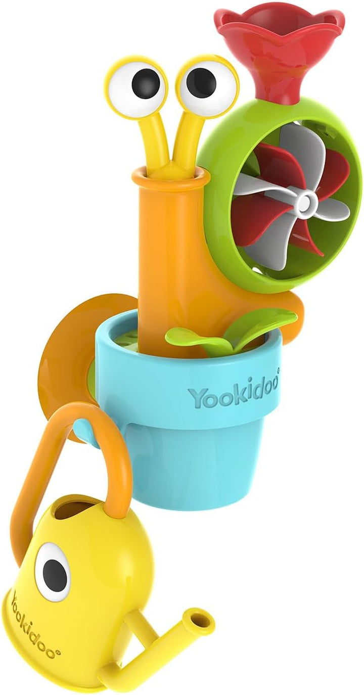 Yookidoo Pop Up Wasserschnecke - Interaktives Badespielzeug für Kleinkinder (ab 18 Monaten), pädagog