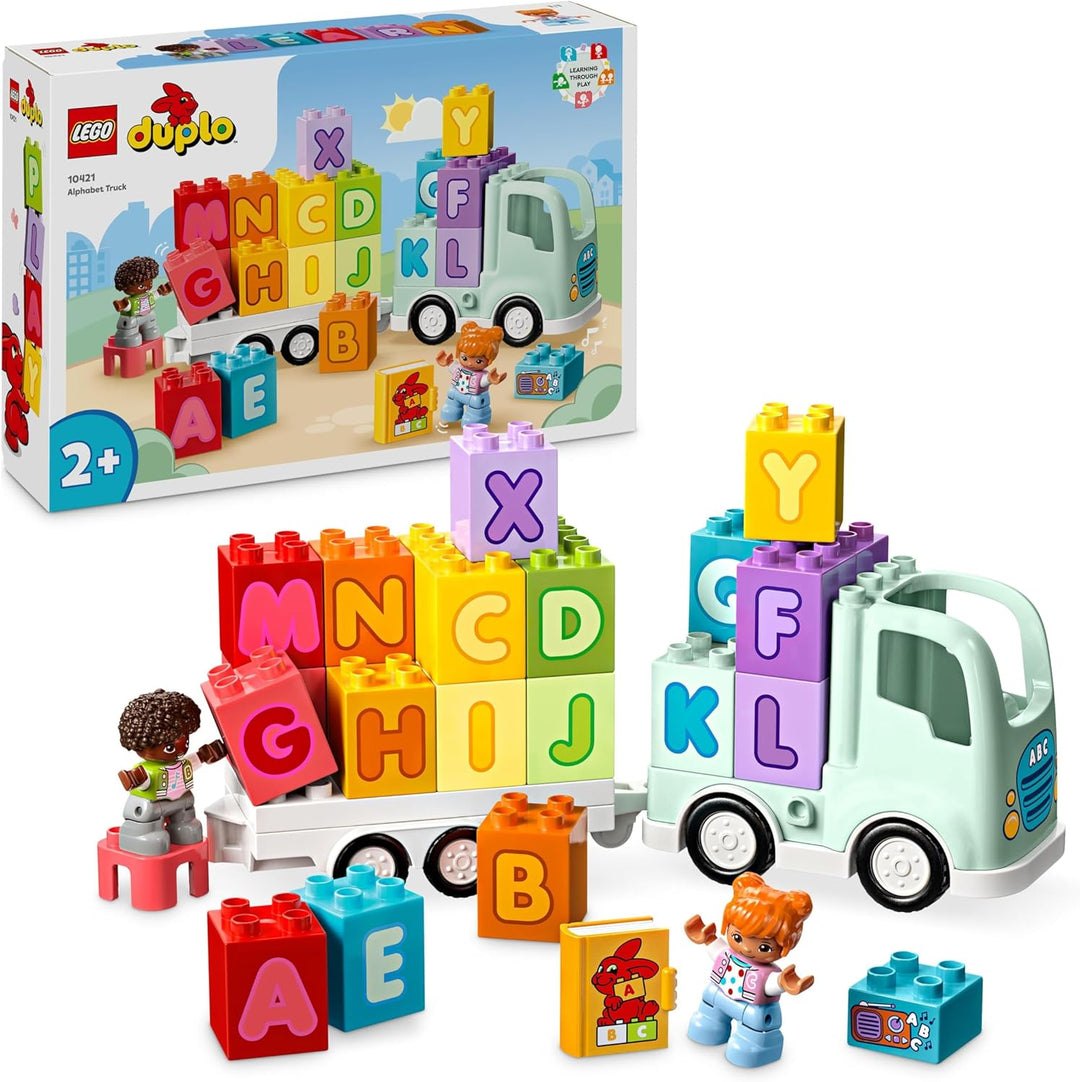 LEGO DUPLO Town ABC-Lastwagen, Lernspielzeug & DUPLO Zahlenzug - Zählen Lernen, Zug Spielzeug, Lerns