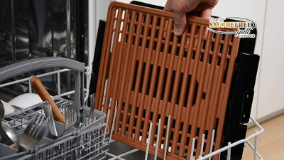 Rauchfreier elektrischer Tischgrill BEST DIRECT Starlyf Smokefree COPPER, Geeignet für Innen- und Au