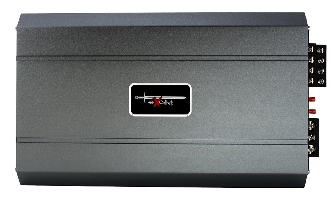Excalibur X4100.4 Auto Verstärker HiFi Stereo 4 Kanal 2400 Watt Max - Kfz Mini Verstärker Mit 4 x 60