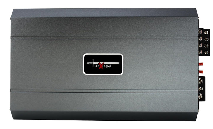 Excalibur X4100.4 Auto Verstärker HiFi Stereo 4 Kanal 2400 Watt Max - Kfz Mini Verstärker Mit 4 x 60