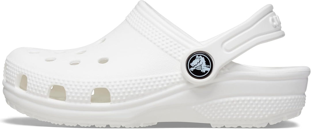 Crocs Unisex Kids Classic Clog K Clog 27/28 EU Weiss, 27/28 EU Weiss