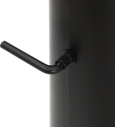 raik SH016-150-sw Raik Rauchrohr/Ofenrohr 150mm - Rauchrohrset schwarz
