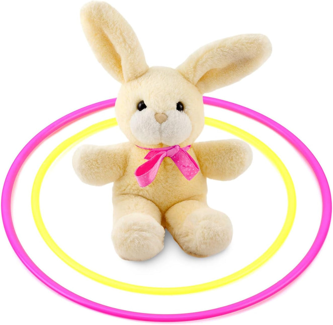 OOTSR 12 stücke Kunststoff Toss Ringe Set für Ring Toss Spiel, 22cm und 30cm Drinnen draussen Kinder