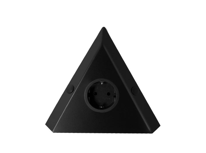 Thebo ST 3007-D 1-Fach Ecksteckdose Schwarz 230V 10A Typ F