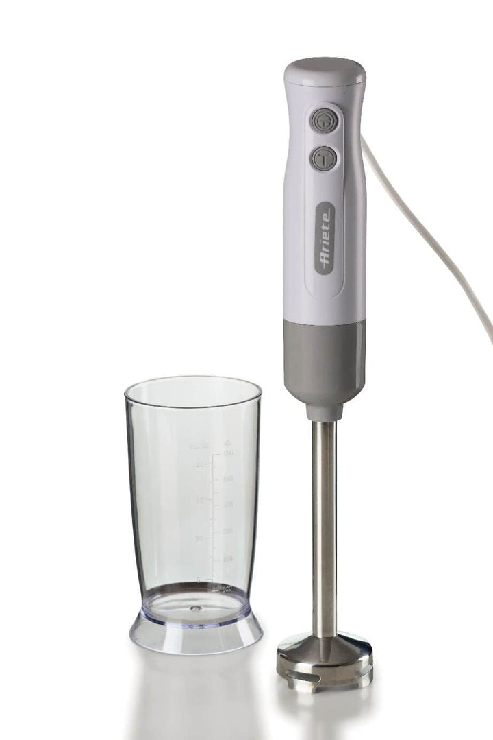 Ariete Breakfast 604 Stabmixer, Mini-Pürierstab mit 2 Geschwindigkeiten, Edelstahlklinge, Abnehmbare
