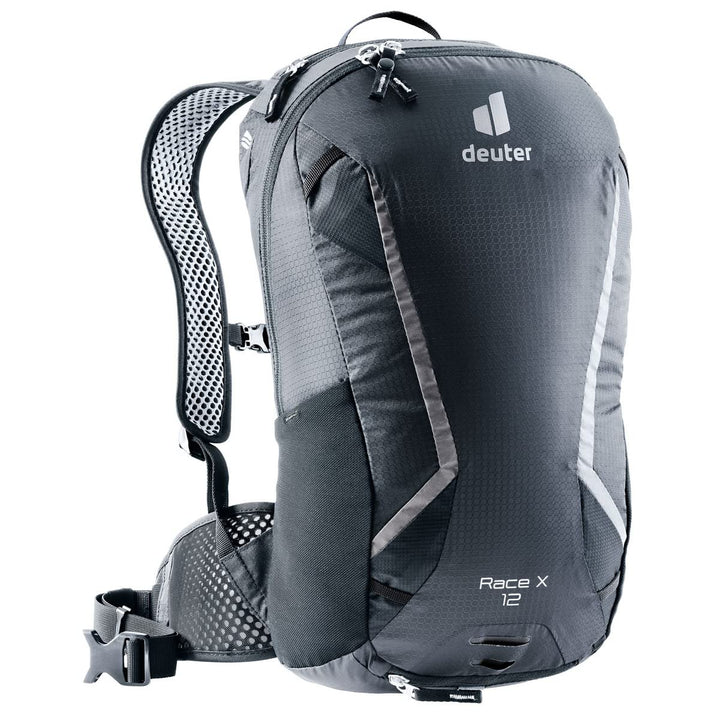 deuter Race X Fahrradrucksack (12 L) Schwarz, Schwarz