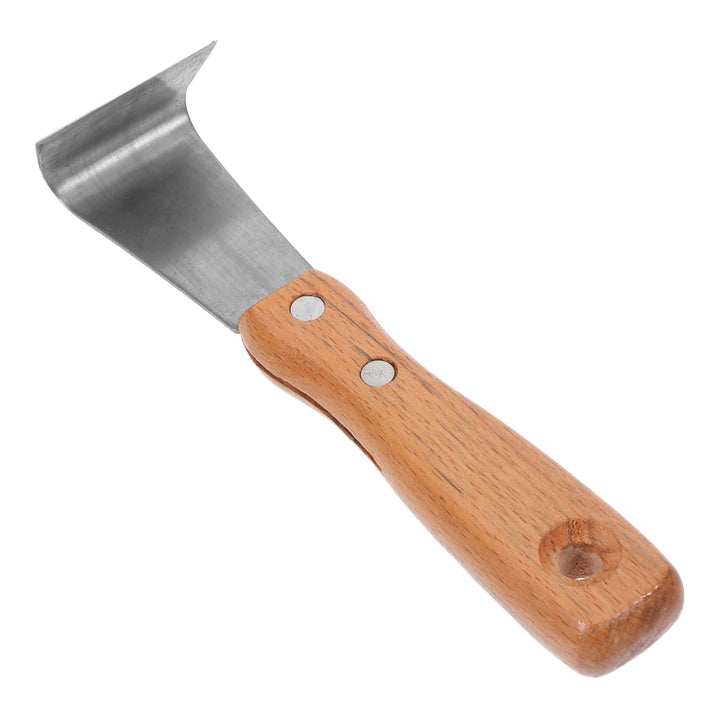Yardwe Entrindungswerkzeug mit Holzgriff Robustes Schäleisen für Garten und Vielseitiges Handwerkzeu