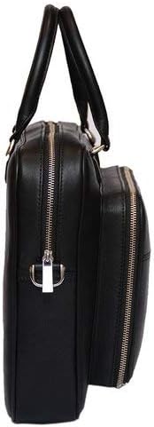 Julké Laptop-Tasche ´Grid´ aus Qualitäts-Leder