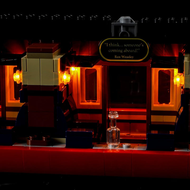 BRIKSMAX 76405 Led Licht für Lego Hogwarts Express – Sammleredition - Compatible with Lego Harry Pot