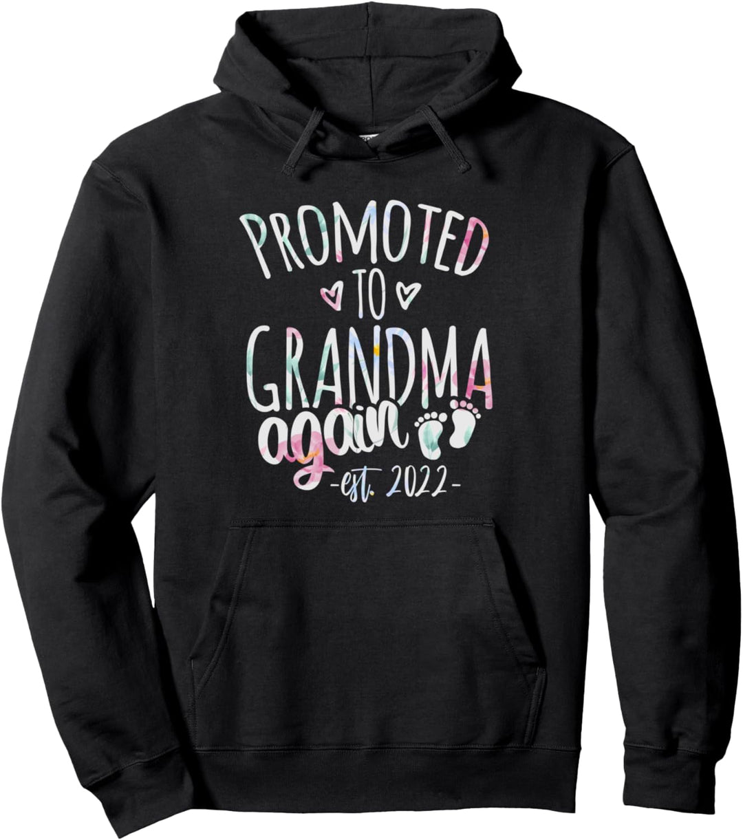 Wieder Oma 2022, Grossmutter werden, Befördert zur Omi, Damen Pullover Hoodie