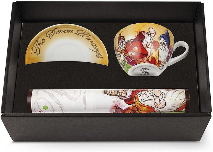 Egan 133013 Frühstückstasse + Tischset Americana 7 Zwerge Disney 133013