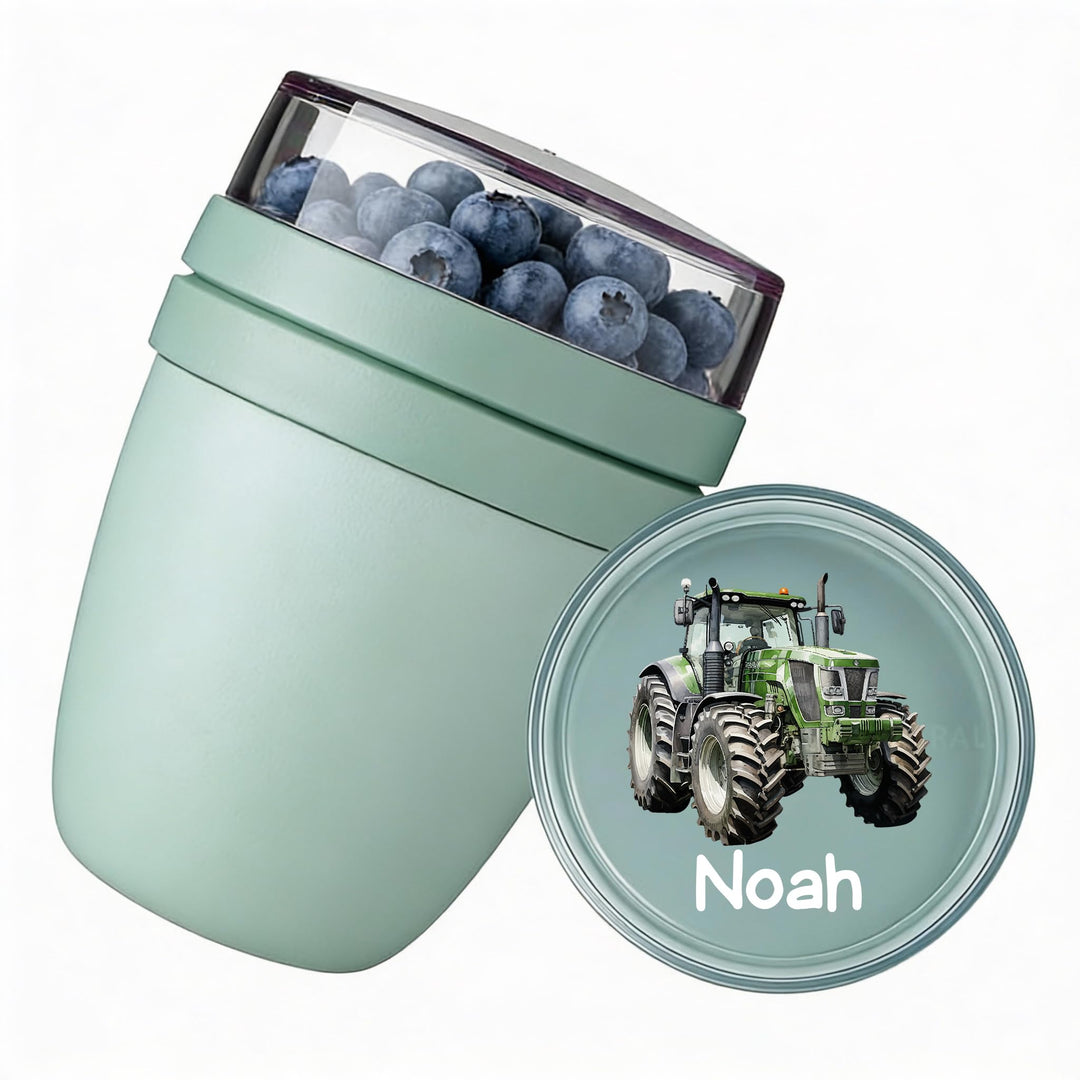 Bärenfreunde Mepal Müslibecher personalisiert, Pot Joghurtbecher, to go Becher, Geeignet für Tiefküh