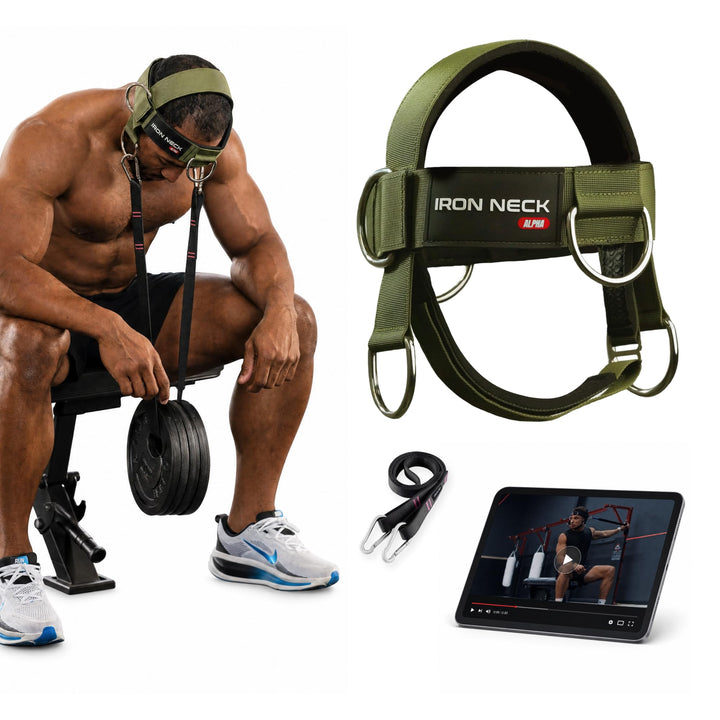 Iron Neck Alpha-Geschirr – verbessert die Nackenstärke, optimiert das Nacken-Workouts – fortschrittl