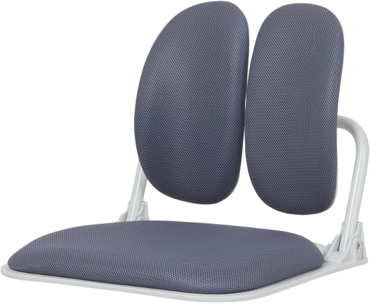 Duorest Bodenstuhl Schwammsitz mit ergonomischen Doppel-Rückenlehnen - Meditationsstuhl mit Rückenst