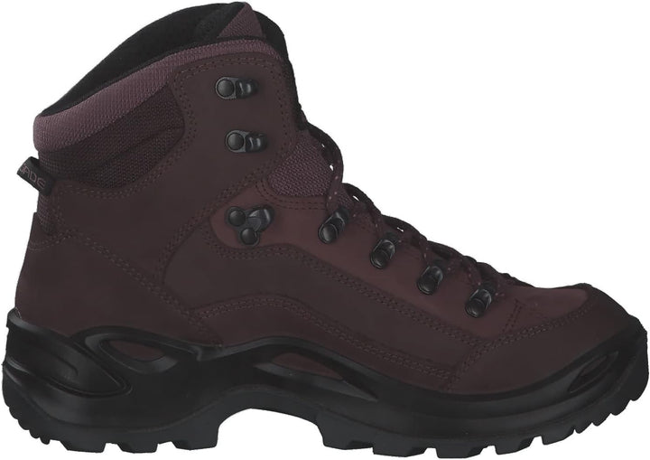 LOWA Renegade GTX MID Unisex Wanderstiefel Outdoor Goretex 38 EU Dunkelgrau Navy, 38 EU Dunkelgrau N