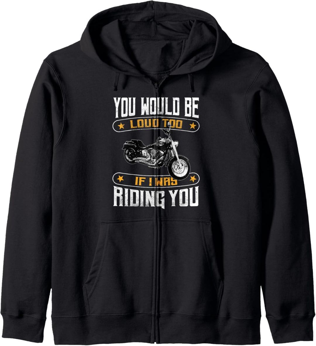 Biker Gear Motorrad Geschenke, die Sie auch laut wären Kapuzenjacke