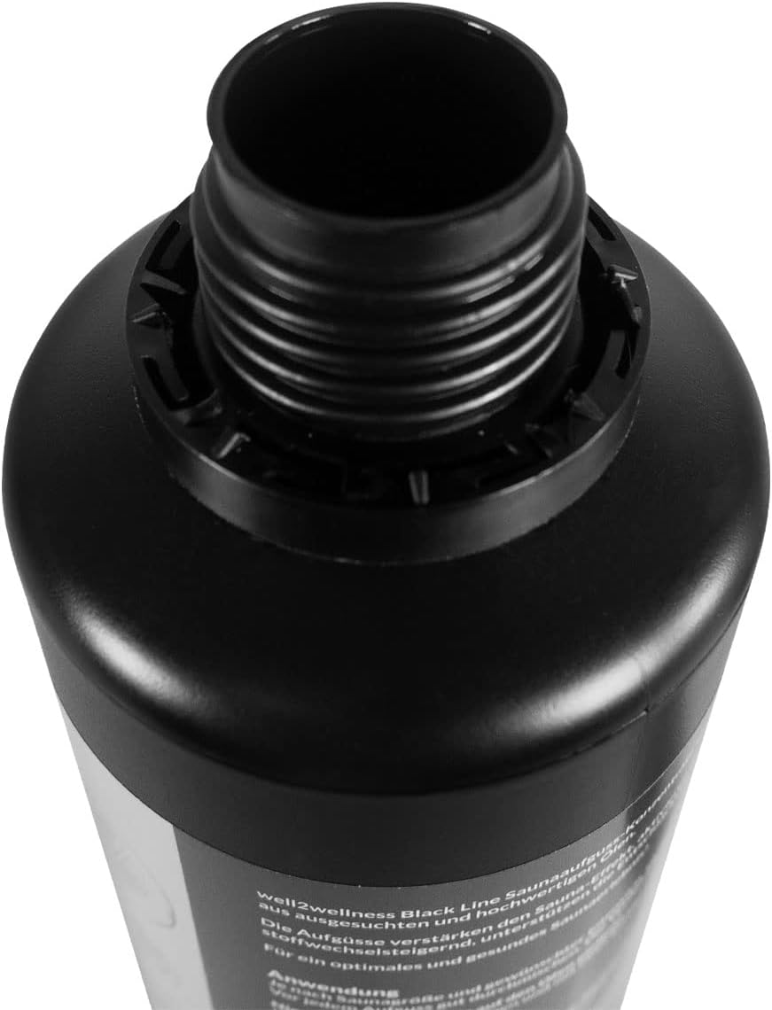 well2wellness® Premium Sauna-Aufguss-Konzentrat Black Line - Tropical Feeling - 500ml