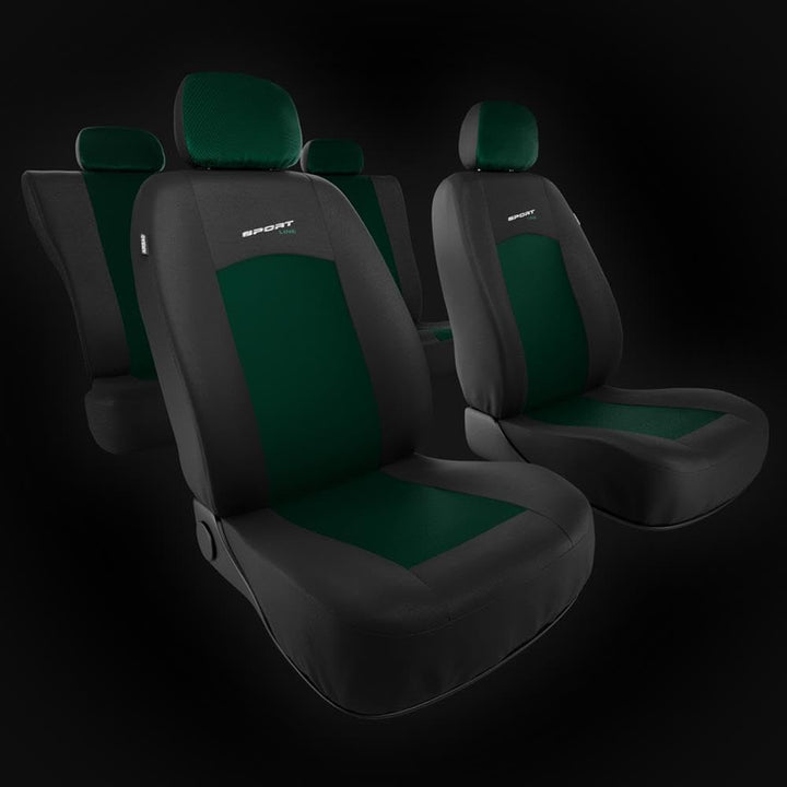 Mossa - Universal Sitzbezüge Auto kompatibel mit Dacia Sandero I, II, III (2008- ) - Autositzbezüge