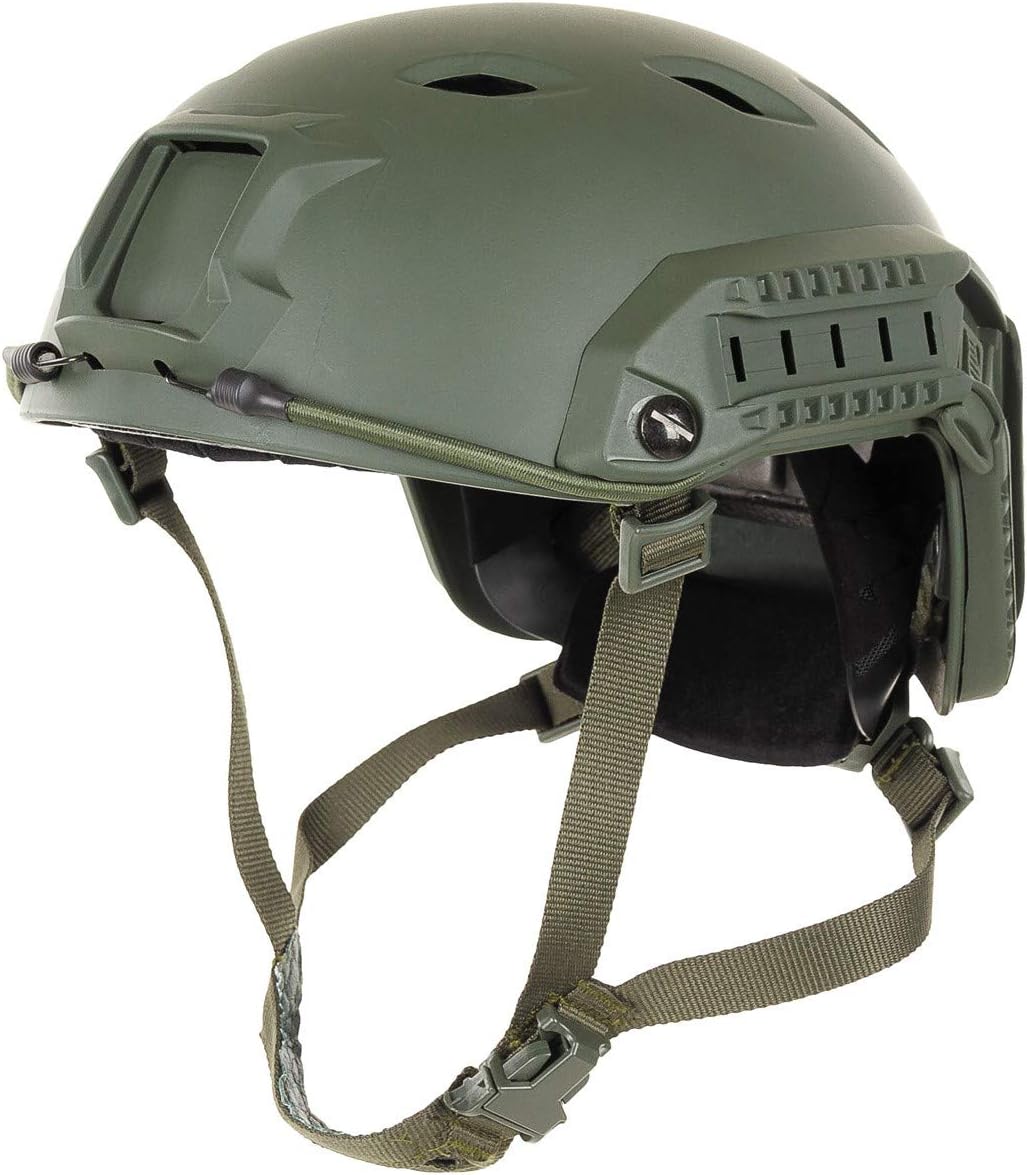 MFH US Helm Fast Fallschirmjäger oliv, oliv