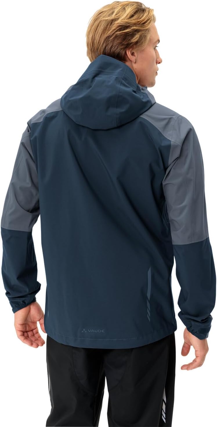 VAUDE Men's Moab Rain Jacket - Regenjacke Herren S heron, S heron