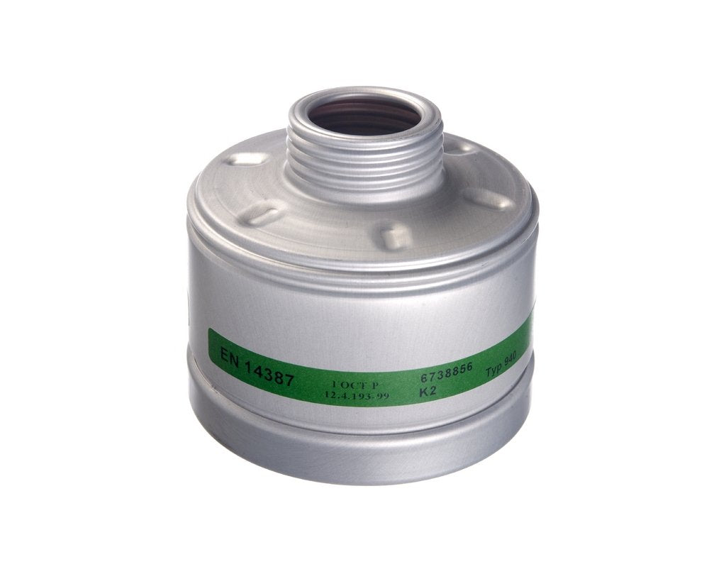 Dräger X-plore Gasfilter 940 K2 (EN 14387) Qualitätsfilter für Masken mit Rundgewinde RD40 (EN 148-1