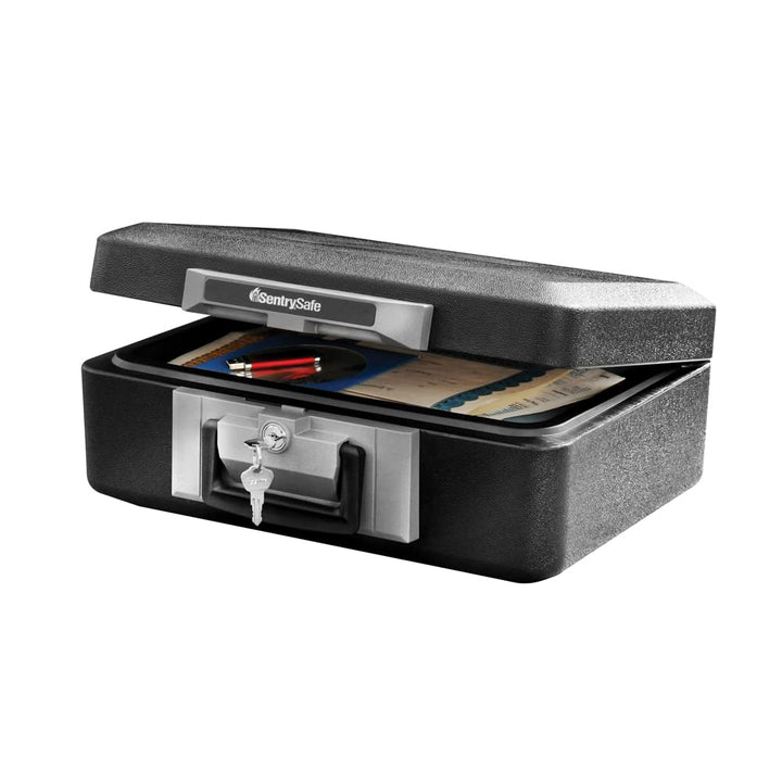 Sentry Safe 1160 1160 cm Feuerfester Schlosskasten, Schwarz, 0.25 cu. ft, Schwarz