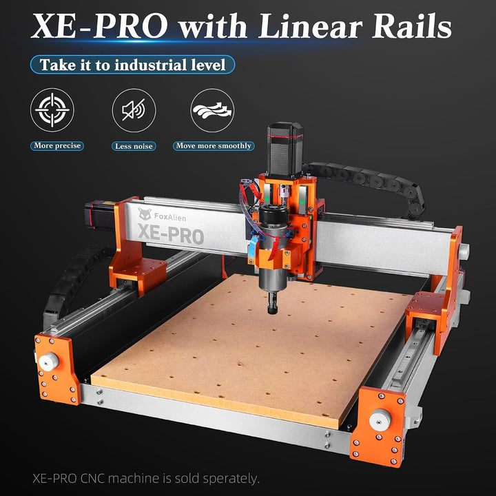 FoxAlien X & Y Achse Linearschienen Upgrade Kit für XE-PRO CNC Fräs/Fräsmaschine