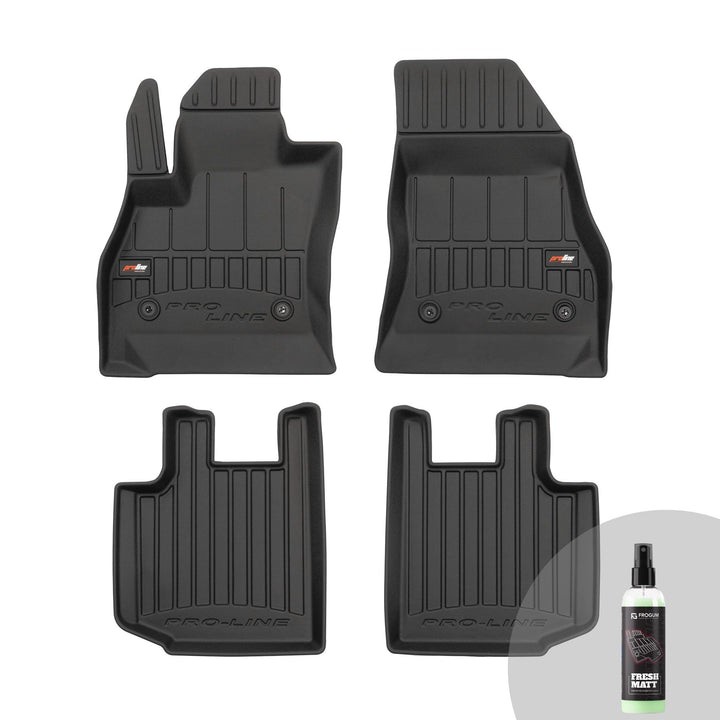FROGUM ProLine 3D Gummimatten Exklusiven Auto Fussmatten Autofussmatten für FIAT 500L ab 2012 | Die