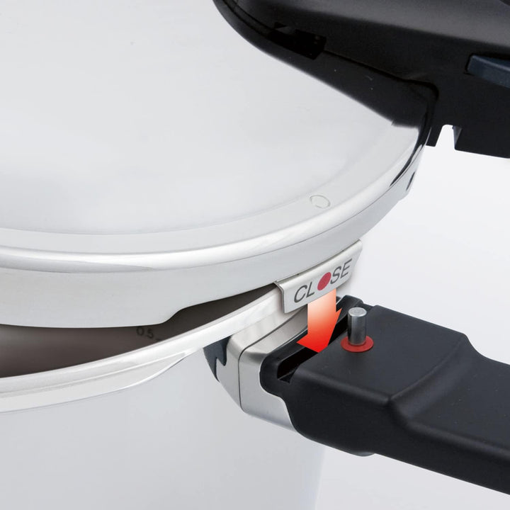 Fissler Vitavit Premium / Induktions-Schnellkochtopf, (4,5 L, Ø 22 cm) Edelstahl-Dampfkochtopf, 2 Ga