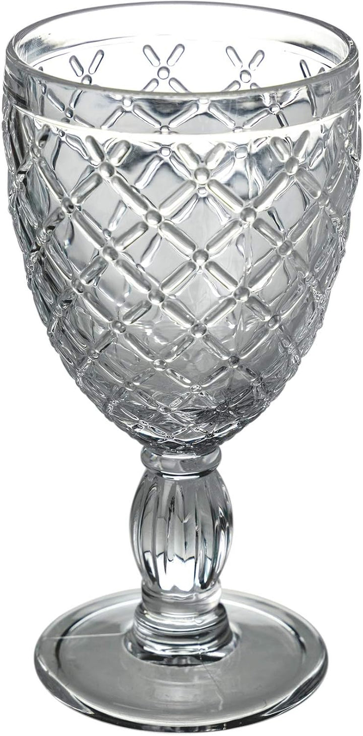 Villa d’Este Home Tivoli 5907722 Castle Weingläser-Set, 280 ml, aus Glas, 6 Stück