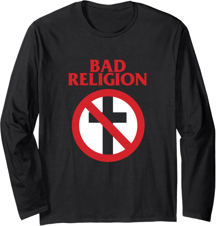 Bad Religion - Crossbuster Punk Logo - Official Merchandise Langarmshirt