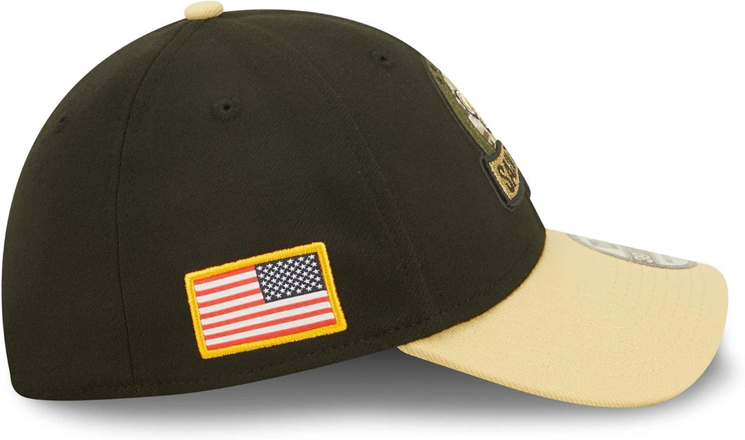 New Era Salute to Service 2022 Basecap 39Thirty NFL Fanartikel American Football Kappe schwarz S-M 3