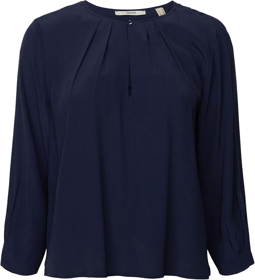 ESPRIT Damen Bluse M 405/Dark Blue, M 405/Dark Blue