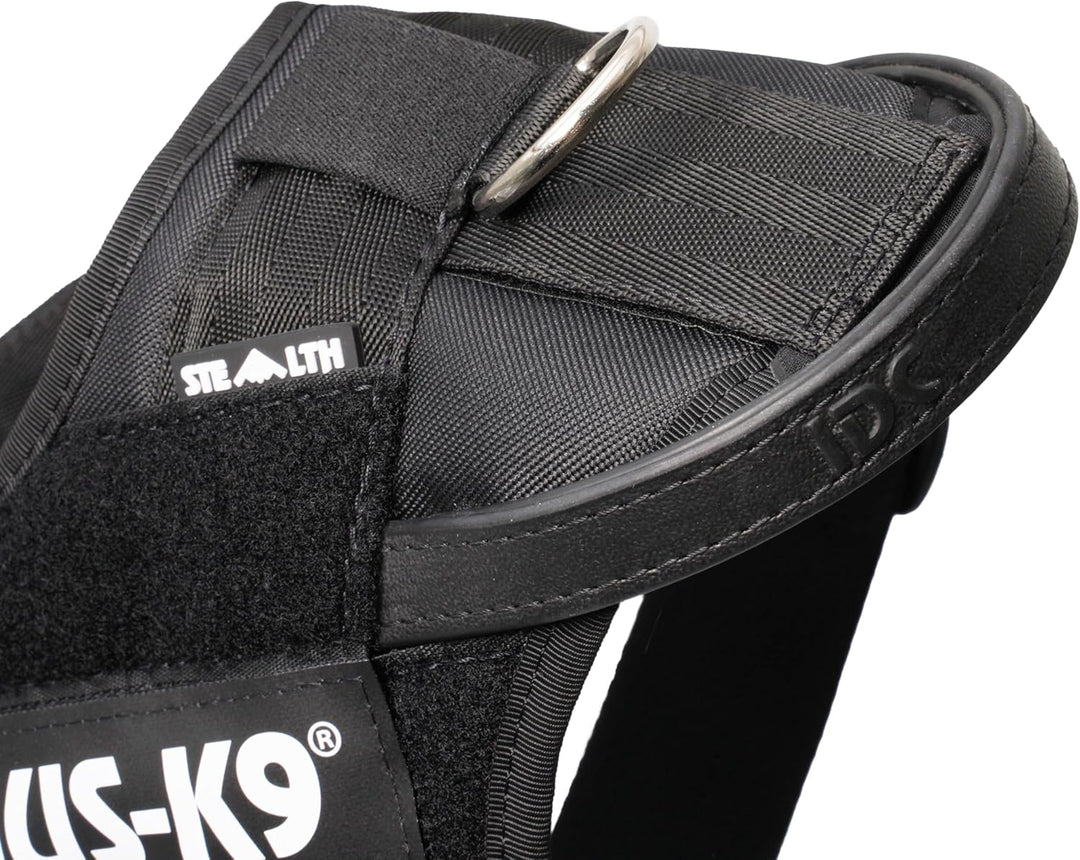Julius-K9, 16STEALTH-P-1, IDC STEALTH Powergeschirr, Grösse: L/1, schwarz schwarz L / 1, schwarz L /