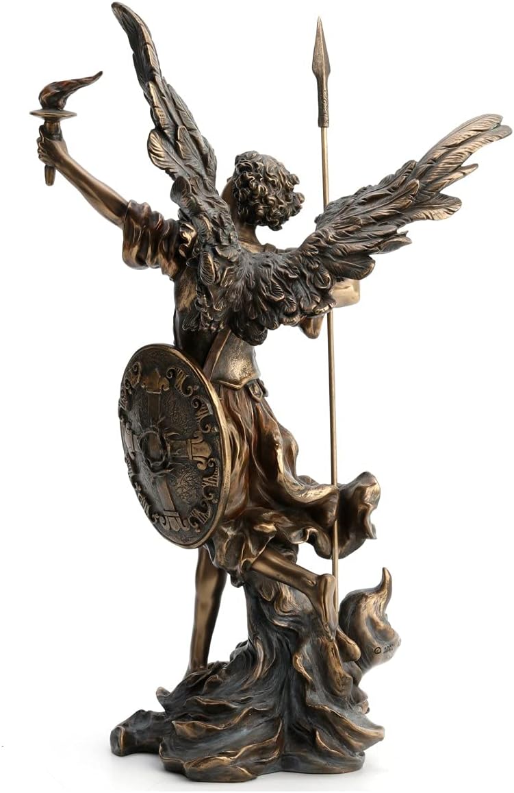 VIDAL REGALOS Figur Harz, Arcangel Uriel, 35 cm