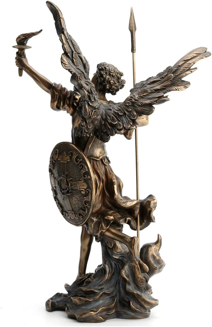 VIDAL REGALOS Figur Harz, Arcangel Uriel, 35 cm